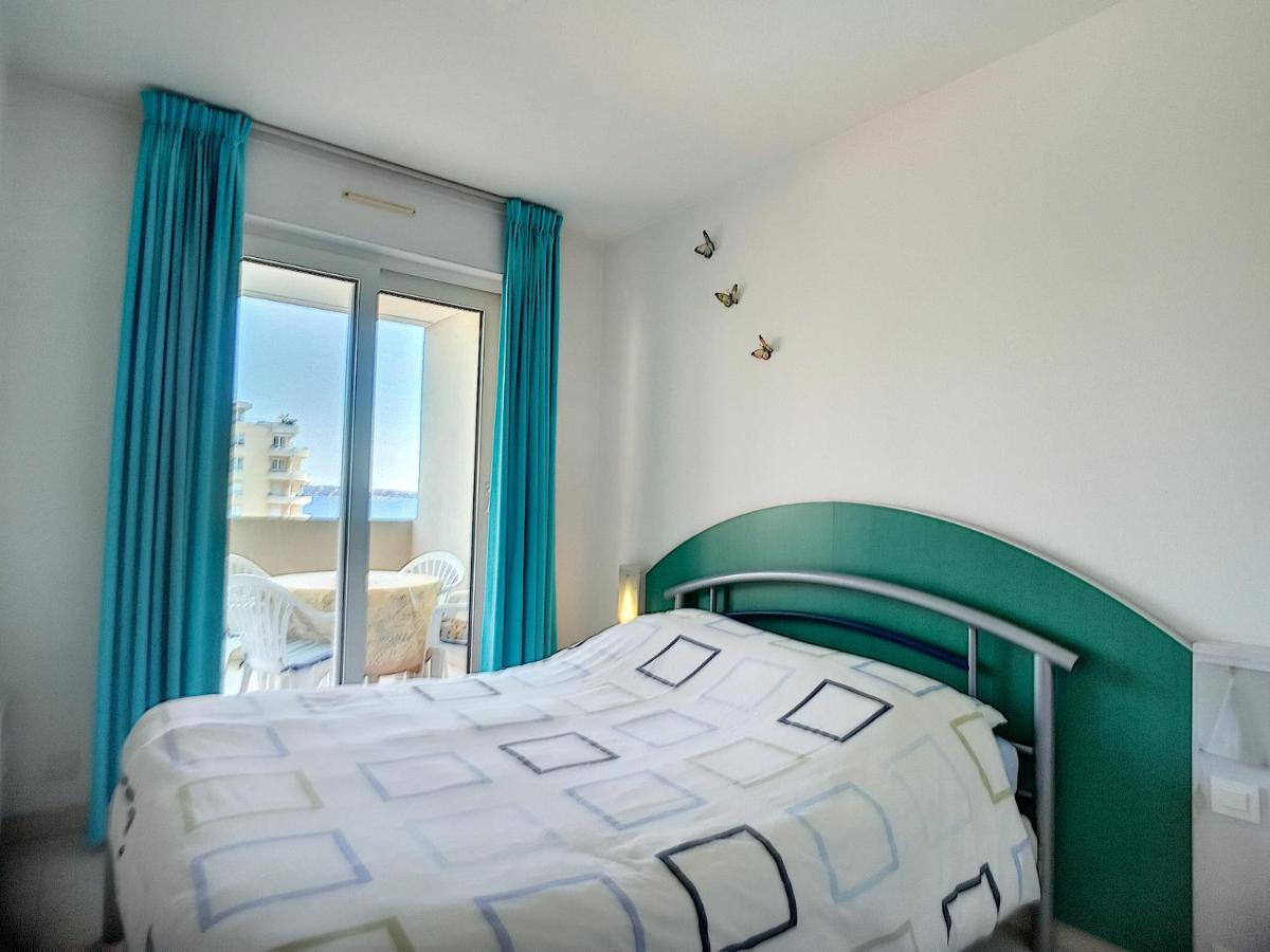 Antibes Les Pins 2 Pieces Vue Mer Piscine Parking公寓 外观 照片