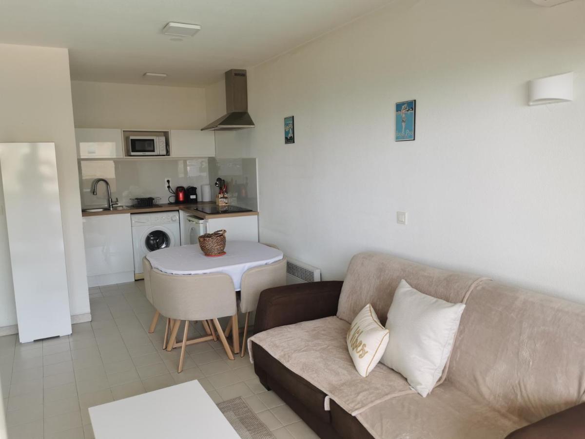 Antibes Les Pins 2 Pieces Vue Mer Piscine Parking公寓 外观 照片