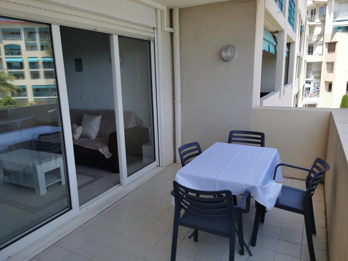 Antibes Les Pins 2 Pieces Vue Mer Piscine Parking公寓 外观 照片